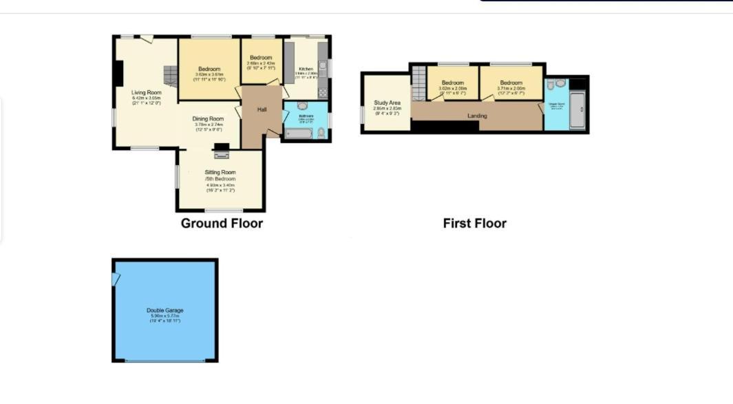 Beautiful 5 Bedroom Bungalow, Sleeps 7, In Calne Eksteriør bilde